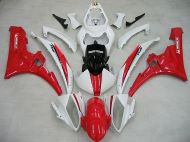 Yamaha R6 06-07 Motorrad Verkleidungen - Weiß Rot Michelin Kaufen