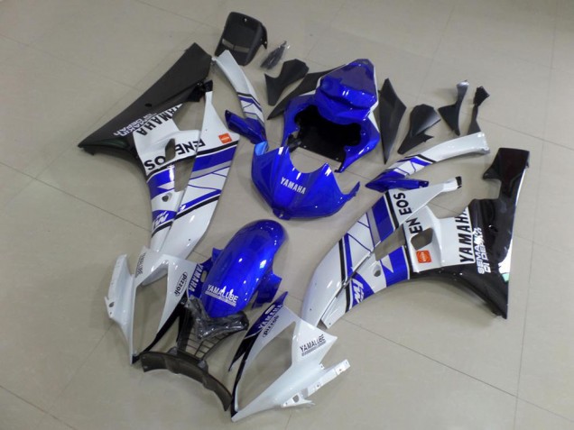 Yamaha R6 06-07 Motorrad Verkleidungen - Blau Blau Weiß ENEOS Kaufen Yamaha R6 06-07 Motorrad Verkleidungen - Blau Blau Weiß ENEOS Kaufen