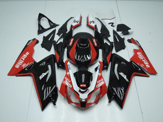 Aprilia RS 125 06-11 Motorrad Verkleidungen - Schwarz und Rot Kaufen Aprilia RS 125 06-11 Motorrad Verkleidungen - Schwarz und Rot Kaufen