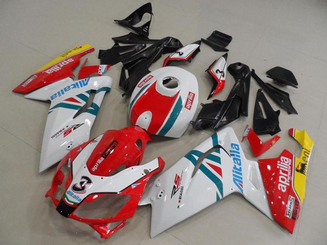 Aprilia RS 125 06-11 Motorrad Verkleidungen - Rot Weiß Kaufen Aprilia RS 125 06-11 Motorrad Verkleidungen - Rot Weiß Kaufen
