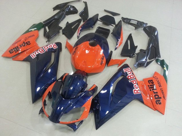Aprilia RS 125 06-11 Motorrad Verkleidungen - Orange und Dunkel blau Kaufen Aprilia RS 125 06-11 Motorrad Verkleidungen - Orange und Dunkel blau Kaufen
