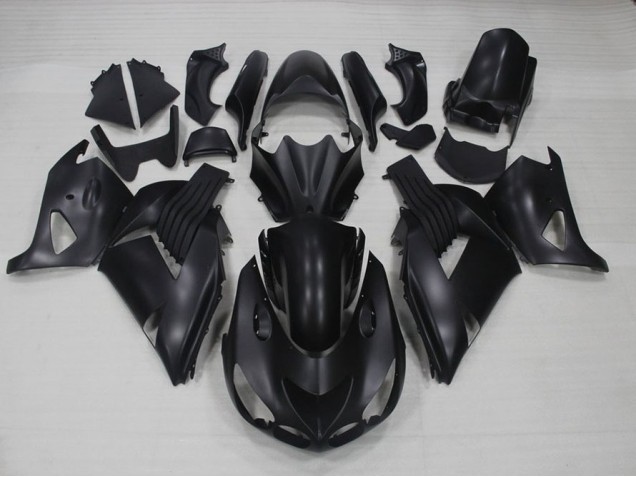 Kawasaki ZX14R ZZR 1400 06-11 Motorrad Verkleidung - Matt Schwarz Kaufen Kawasaki ZX14R ZZR 1400 06-11 Motorrad Verkleidung - Matt Schwarz Kaufen