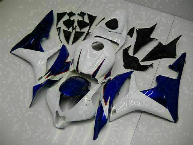 Honda CBR 600 RR 07-08 Motorrad Verkleidungen - Weiß Blau Kaufen Honda CBR 600 RR 07-08 Motorrad Verkleidungen - Weiß Blau Kaufen