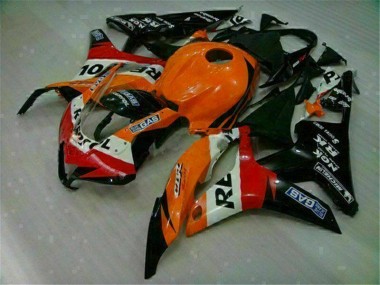 Honda CBR 600 RR 07-08 Motorrad Verkleidung - Orange Schwarz Repsol Kaufen