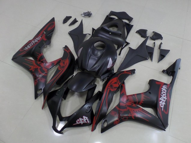 Honda CBR 600 RR 07-08 Motorrad Verkleidungen - Schwarz Rot Kaufen Honda CBR 600 RR 07-08 Motorrad Verkleidungen - Schwarz Rot Kaufen