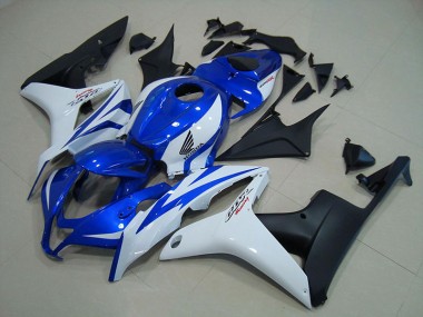 Honda CBR 600 RR 07-08 Motorrad Verkleidungen - Blau Weiß Matt Schwarz Kaufen
