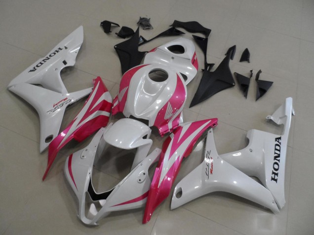 Honda CBR 600 RR 07-08 Motorrad Verkleidungen - Perl Weiß mit Rosa Kaufen Honda CBR 600 RR 07-08 Motorrad Verkleidungen - Perl Weiß mit Rosa Kaufen