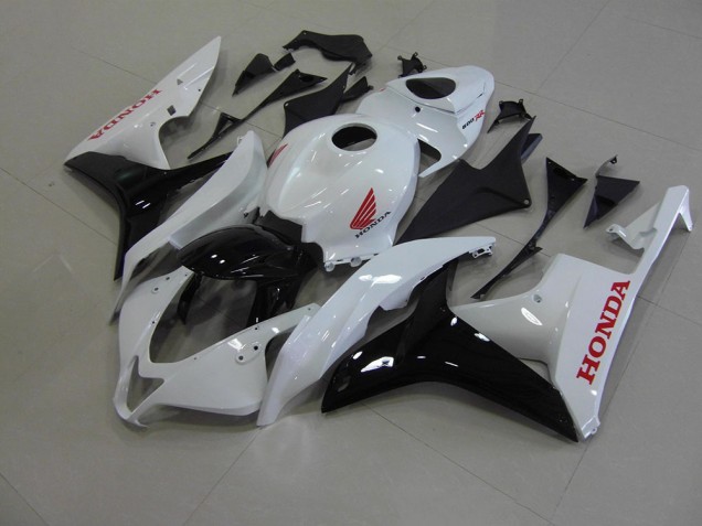 Honda CBR 600 RR 07-08 Motorrad Verkleidungen - Perl Weiß Schwarz Kaufen Honda CBR 600 RR 07-08 Motorrad Verkleidungen - Perl Weiß Schwarz Kaufen