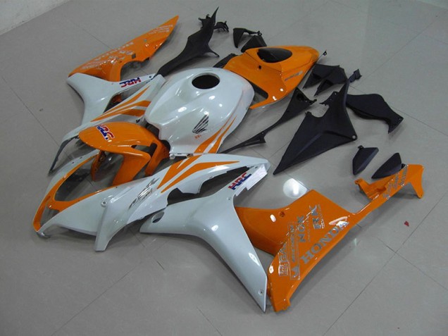 Honda CBR 600 RR 07-08 Motorrad Verkleidungen - Perl Weiß Orange Kaufen Honda CBR 600 RR 07-08 Motorrad Verkleidungen - Perl Weiß Orange Kaufen