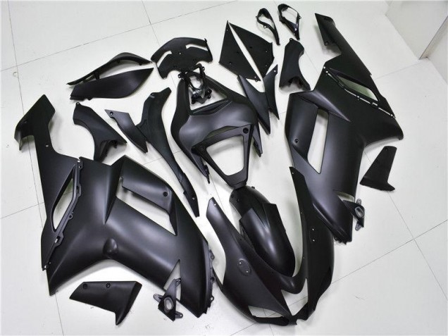 Kawasaki ZX6R 07-08 Motorrad Verkleidungen - Matt Schwarz Kaufen Kawasaki ZX6R 07-08 Motorrad Verkleidungen - Matt Schwarz Kaufen