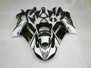 Kawasaki ZX6R 07-08 Motorrad Verkleidung - Schwarz Weiß Kaufen