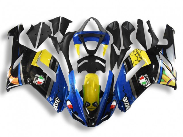 Kawasaki ZX6R 07-08 Motorrad Verkleidungen - Blau Hai Kaufen Kawasaki ZX6R 07-08 Motorrad Verkleidungen - Blau Hai Kaufen