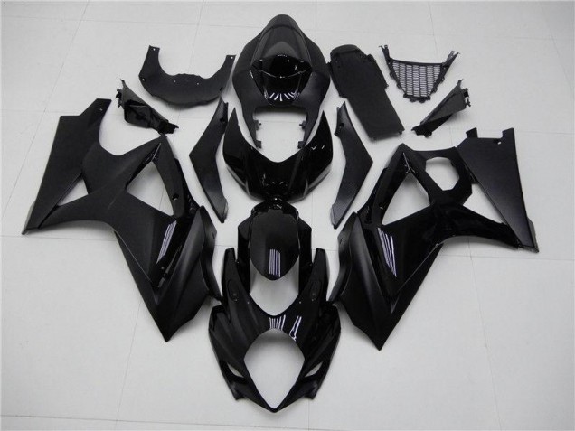 Suzuki GSXR 1000 K7 07-08 Motorrad Verkleidungen - Matt schwarz Glänzend Kaufen Suzuki GSXR 1000 K7 07-08 Motorrad Verkleidungen - Matt schwarz Glänzend Kaufen