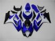 Suzuki GSXR 1000 K7 07-08 Motorrad Verkleidungen - Blau Weiß Schwarz Kaufen Suzuki GSXR 1000 K7 07-08 Motorrad Verkleidungen - Blau Weiß Schwarz Kaufen