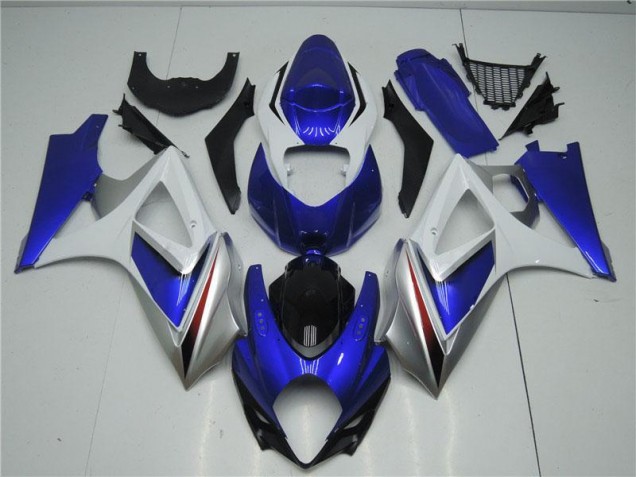 Suzuki GSXR 1000 K7 07-08 Motorrad Verkleidung - Blau Weiß Kaufen Suzuki GSXR 1000 K7 07-08 Motorrad Verkleidung - Blau Weiß Kaufen
