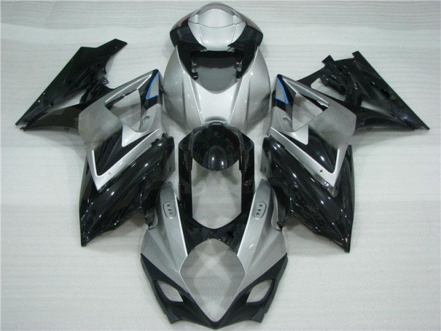 Suzuki GSXR 1000 K7 07-08 Motorrad Verkleidungen - Grau Schwarz Kaufen Suzuki GSXR 1000 K7 07-08 Motorrad Verkleidungen - Grau Schwarz Kaufen