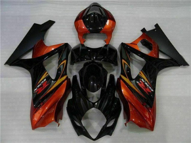 Suzuki GSXR 1000 K7 07-08 Motorrad VollVerkleidungen & Plastik - Schwarz Kaufen Suzuki GSXR 1000 K7 07-08 Motorrad VollVerkleidungen & Plastik - Schwarz Kaufen