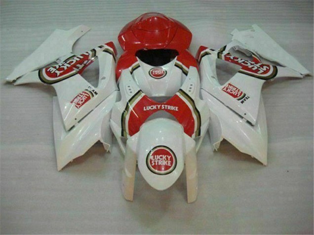 Suzuki GSXR 1000 K7 07-08 Motorrad Verkleidungen - Rot Weiß Kaufen Suzuki GSXR 1000 K7 07-08 Motorrad Verkleidungen - Rot Weiß Kaufen