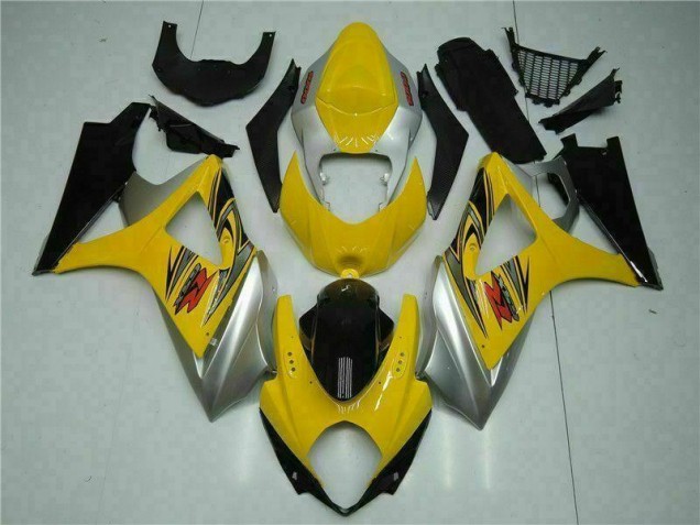 Suzuki GSXR 1000 K7 07-08 Motorrad Vollverkleidung - Gelb Kaufen Suzuki GSXR 1000 K7 07-08 Motorrad Vollverkleidung - Gelb Kaufen
