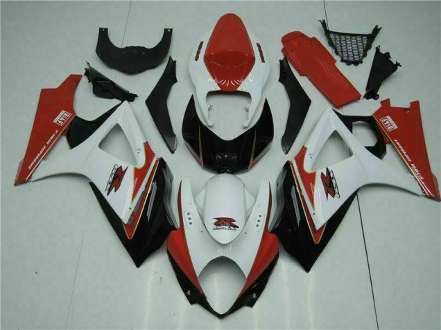Suzuki GSXR 1000 K7 07-08 Motorrad Verkleidung - Rot Weiß Kaufen Suzuki GSXR 1000 K7 07-08 Motorrad Verkleidung - Rot Weiß Kaufen