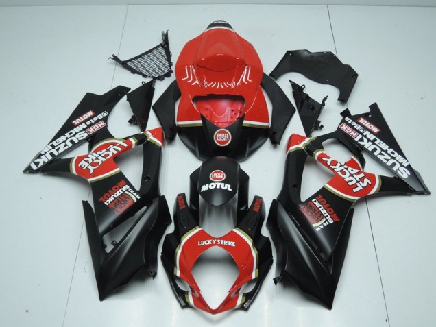 Suzuki GSXR 1000 K7 07-08 Motorrad Verkleidungen - Matt Lucky Strike Kaufen Suzuki GSXR 1000 K7 07-08 Motorrad Verkleidungen - Matt Lucky Strike Kaufen