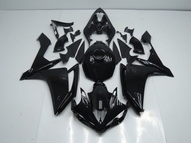 Yamaha R1 07-08 Motorrad Verkleidungen - Glänzend Schwarz Kaufen