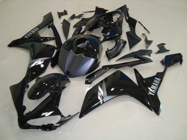 Yamaha R1 07-08 Motorrad Verkleidungen - Glänzend Schwarz Weiß Kaufen