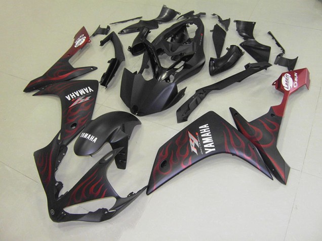 Yamaha R1 07-08 Motorrad Verkleidungen - Matt Rot Flamme Kaufen Yamaha R1 07-08 Motorrad Verkleidungen - Matt Rot Flamme Kaufen