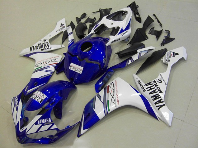 Yamaha R1 07-08 Motorrad Verkleidungen - Weiß Blau Tri Colour Kaufen Yamaha R1 07-08 Motorrad Verkleidungen - Weiß Blau Tri Colour Kaufen
