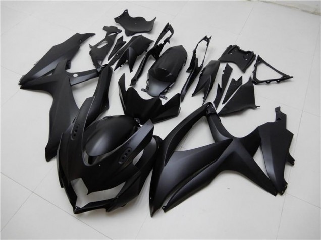 Suzuki GSXR 600 / 750 K8 08-10 Motorrad Verkleidungen - Matt Schwarz Kaufen Suzuki GSXR 600 / 750 K8 08-10 Motorrad Verkleidungen - Matt Schwarz Kaufen