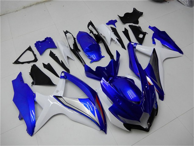 Suzuki GSXR 600 / 750 K8 08-10 Motorrad Verkleidungen Komplett Sets - Blau Weiß Kaufen Suzuki GSXR 600 / 750 K8 08-10 Motorrad Verkleidungen Komplett Sets - Blau Weiß Kaufen