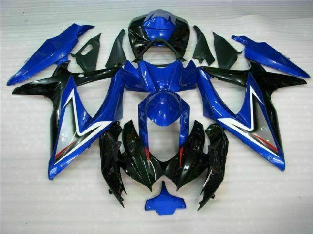 Suzuki GSXR 600 / 750 K8 08-10 Motorrad Vollverkleidung - Blau Schwarz Kaufen Suzuki GSXR 600 / 750 K8 08-10 Motorrad Vollverkleidung - Blau Schwarz Kaufen