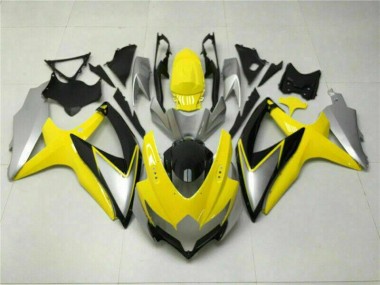 Suzuki GSXR 600 / 750 K8 08-10 Motorrad Verkleidungen - Gelb Kaufen