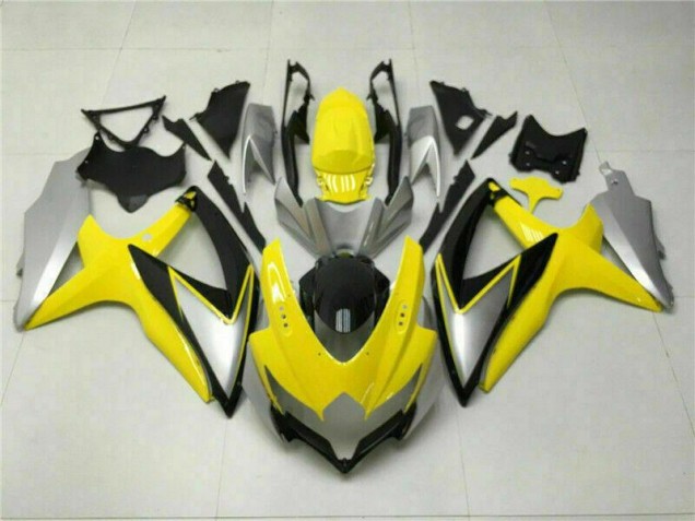 Suzuki GSXR 600 / 750 K8 08-10 Motorrad Verkleidungen - Gelb Kaufen Suzuki GSXR 600 / 750 K8 08-10 Motorrad Verkleidungen - Gelb Kaufen