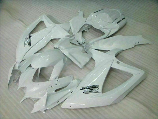 Suzuki GSXR 600 / 750 K8 08-10 Motorrad Verkleidungen - Weiß Kaufen Suzuki GSXR 600 / 750 K8 08-10 Motorrad Verkleidungen - Weiß Kaufen
