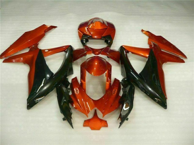 Suzuki GSXR 600 / 750 K8 08-10 Motorrad Verkleidung - Rot Schwarz Kaufen Suzuki GSXR 600 / 750 K8 08-10 Motorrad Verkleidung - Rot Schwarz Kaufen