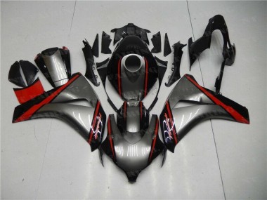Honda CBR 1000 RR 08-11 Motorrad Verkleidungen - Graues Rot Schwarz Kaufen