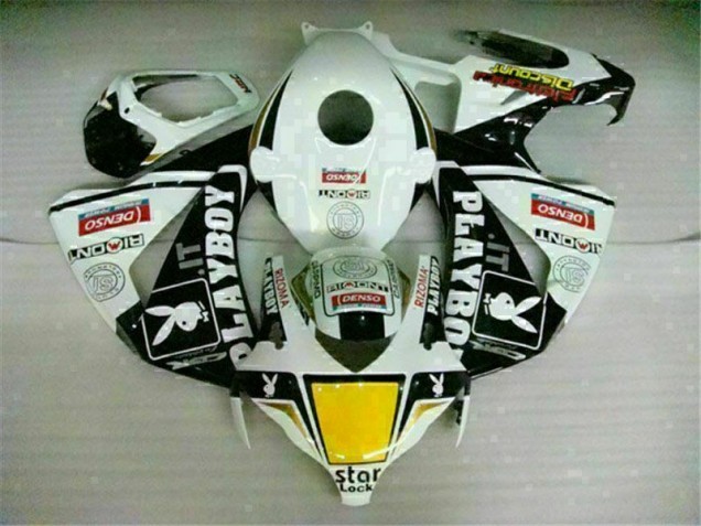 Honda CBR 1000 RR 08-11 Motorrad Verkleidung - Weiß Schwarz Playboy Kaufen Honda CBR 1000 RR 08-11 Motorrad Verkleidung - Weiß Schwarz Playboy Kaufen