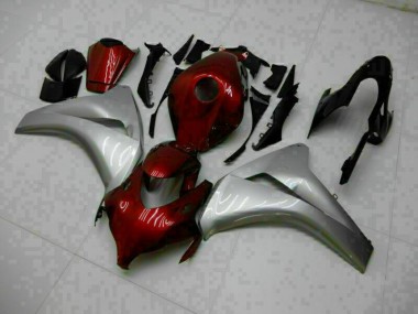 Honda CBR 1000 RR 08-11 Motorrad Vollverkleidung - Rot Silber Kaufen