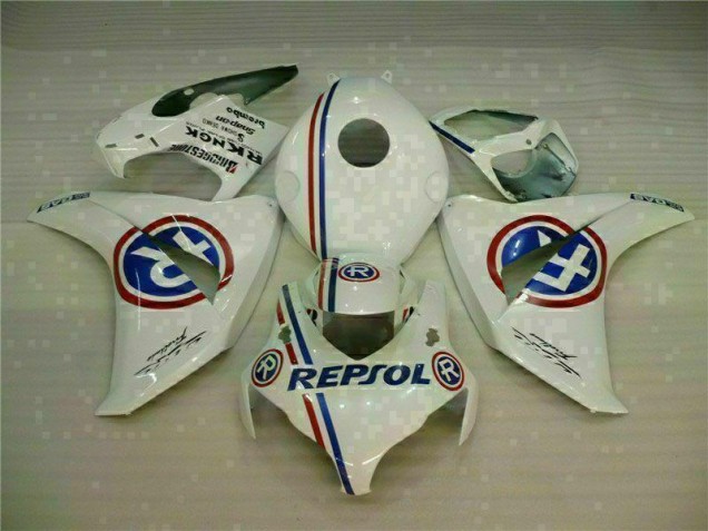 Honda CBR 1000 RR 08-11 Motorrad Verkleidung - Weiß Blau Repsol Kaufen Honda CBR 1000 RR 08-11 Motorrad Verkleidung - Weiß Blau Repsol Kaufen
