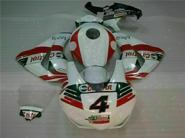 Honda CBR 1000 RR 08-11 Motorrad Verkleidungen - Weiß Castrol 4 Kaufen Honda CBR 1000 RR 08-11 Motorrad Verkleidungen - Weiß Castrol 4 Kaufen