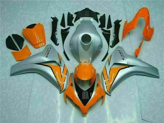 Honda CBR 1000 RR 08-11 Motorrad Verkleidungen - Orange Silber Kaufen Honda CBR 1000 RR 08-11 Motorrad Verkleidungen - Orange Silber Kaufen