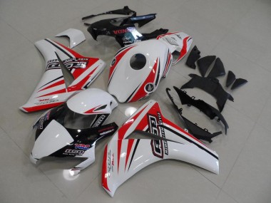 Honda CBR 1000 RR 08-11 Motorrad Verkleidungen - Weiß Rot HRC Kaufen