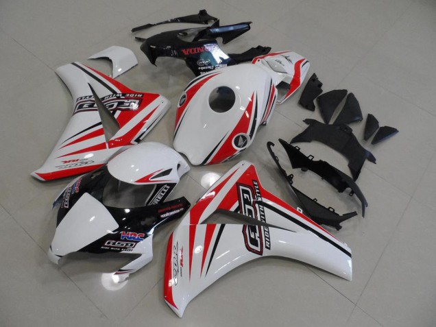 Honda CBR 1000 RR 08-11 Motorrad Verkleidungen - Weiß Rot HRC Kaufen Honda CBR 1000 RR 08-11 Motorrad Verkleidungen - Weiß Rot HRC Kaufen