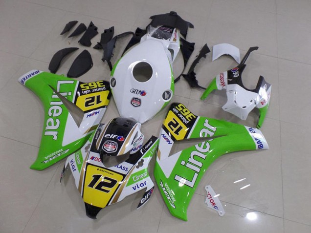 Honda CBR 1000 RR 08-11 Motorrad Verkleidungen - Grün Linear 12 Kaufen