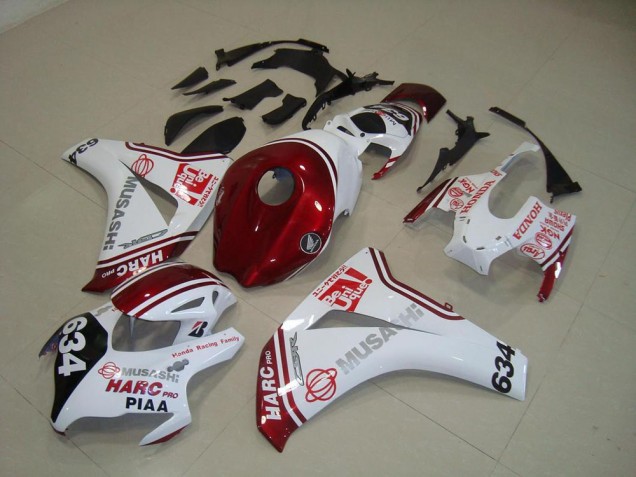 Honda CBR 1000 RR 08-11 Motorrad Verkleidungen - Weiß Rot HARC Pro PIAA 634 Kaufen Honda CBR 1000 RR 08-11 Motorrad Verkleidungen - Weiß Rot HARC Pro PIAA 634 Kaufen