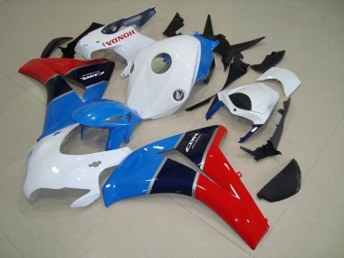 Honda CBR 1000 RR 08-11 Motorrad Verkleidungen - Weiß Blau Rot Kaufen