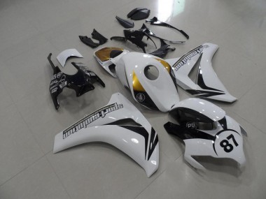 Honda CBR 1000 RR 08-11 Motorrad Verkleidungen - Schwarz Weiß Gold Kaufen