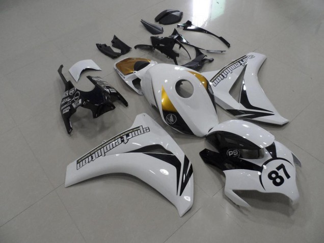 Honda CBR 1000 RR 08-11 Motorrad Verkleidungen - Schwarz Weiß Gold Kaufen Honda CBR 1000 RR 08-11 Motorrad Verkleidungen - Schwarz Weiß Gold Kaufen