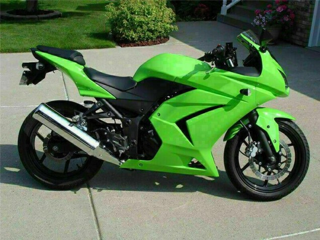 Kawasaki EX250 08-12 Motorrad Verkleidungen - Grün Kaufen Kawasaki EX250 08-12 Motorrad Verkleidungen - Grün Kaufen